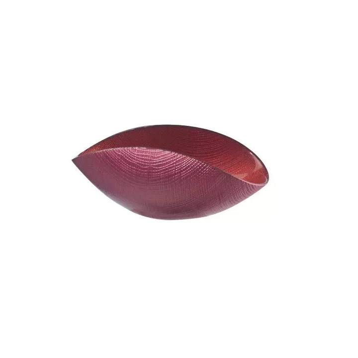 Onlylux Coppetta Burano rosso e rosa 20 × 12 cm