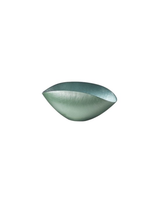 BURANO VERDE ACQUA-SMERALDO  COPPETTA 20x12