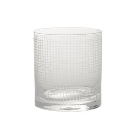 KnIndustrie Set di 6 tumbler Quaderni Quadri da 280 ml