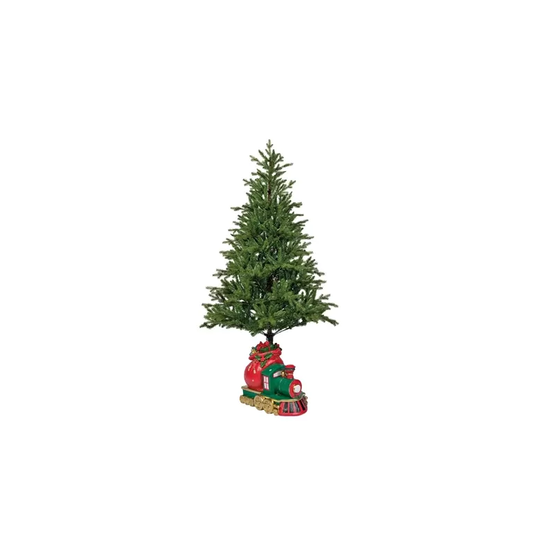 Base Albero Natale a Forma di Trenino con Doni...