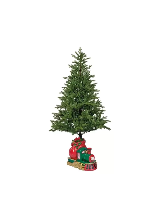 Base Albero Natale a Forma di Trenino con Doni...