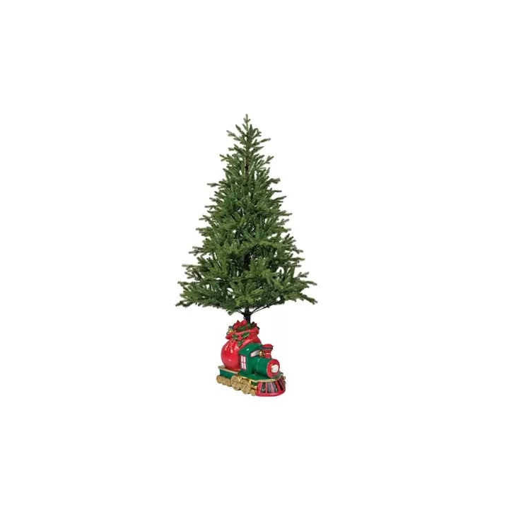 Kaemingk Copribase per albero a forma di trenino alto 50 cm