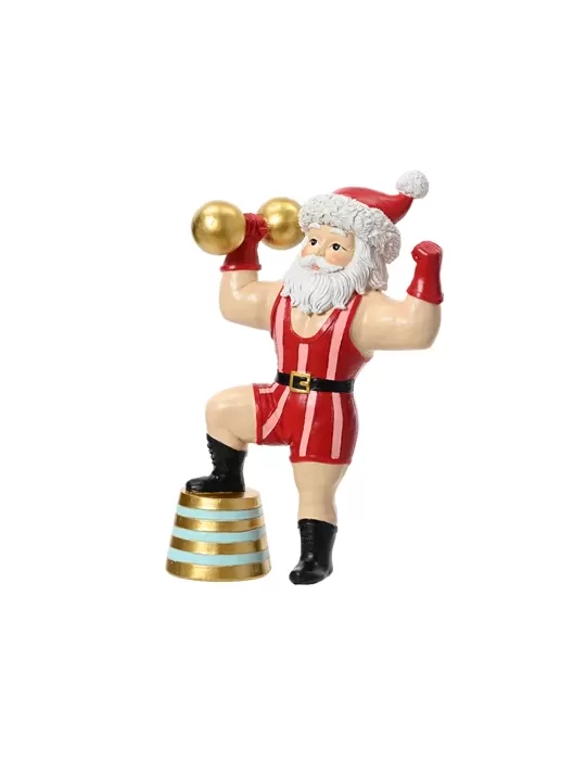 Babbo Natale Culturista - Kaemingk