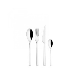 Bugatti Set di 24 posate Goccia in acciaio inox
