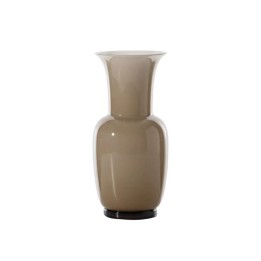 Venini Vaso Opalino moka alto 42 cm