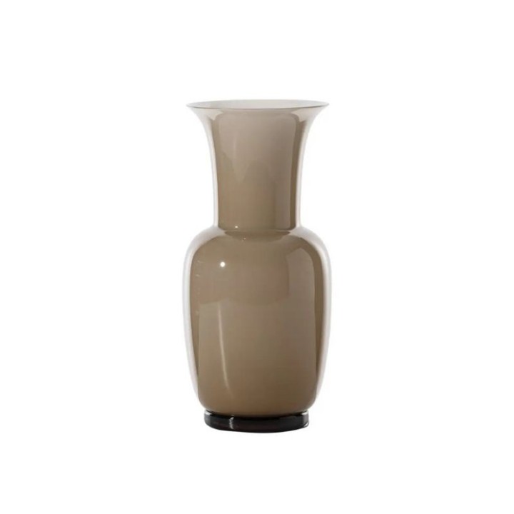 Venini Vaso Opalino moka alto 42 cm