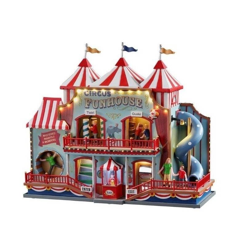 Lemax Circus Funhouse – Casa del Circo Animata e Colorata