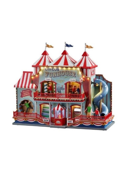 Lemax Circus Funhouse – Casa del Circo Animata e Colorata