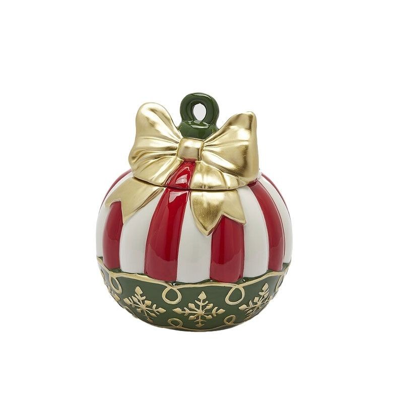 Contenitore Palla di Natale in Ceramica – Enzo De Gasperi