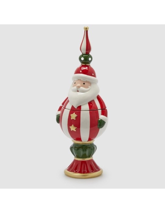 Contenitore Babbo Natale in Ceramica EDG H47