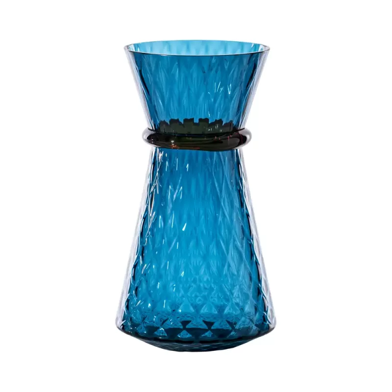 Vaso TIARA Venini – Vetro di Murano Orizzonte | Design Lucchese