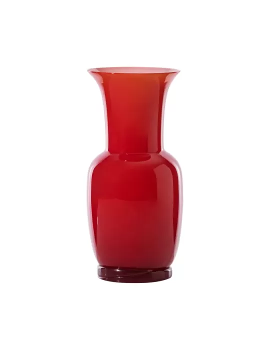 Vaso OPALINO Venini Rosso – Vetro di Murano Soffiato | Collezione 1932