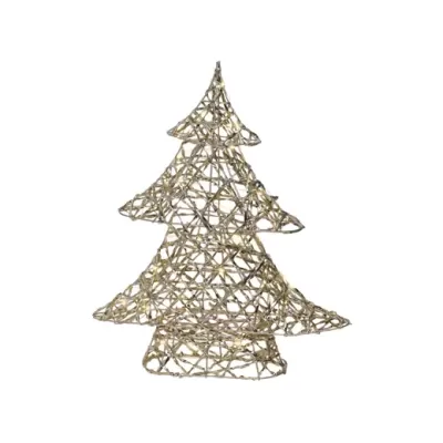 Albero Micro LED Kaemingk – Decorazione Natalizia Oro in... 2