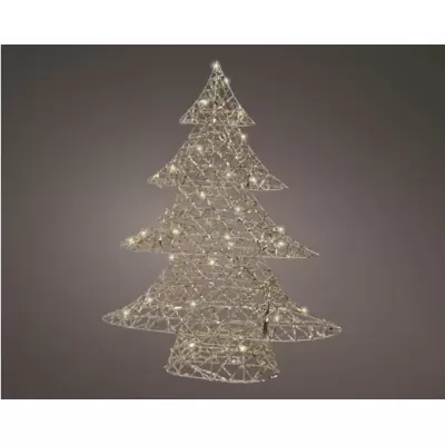 Albero Micro LED Oro Kaemingk H60 cm – Decorazione...