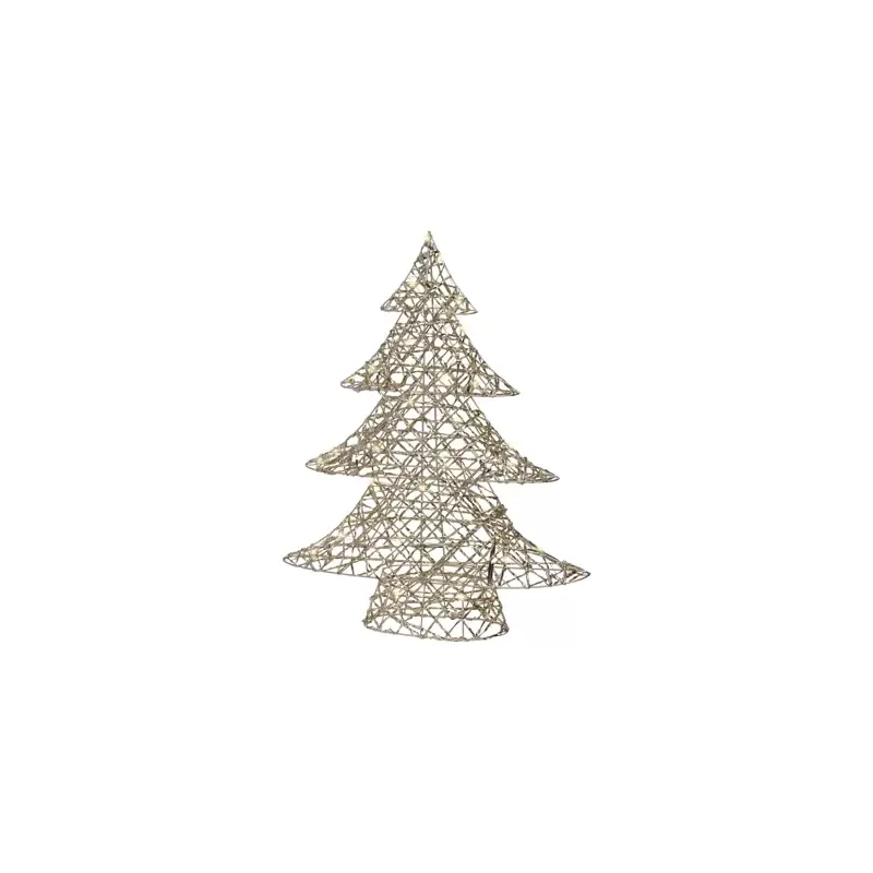 Albero Micro LED Oro Kaemingk H60 cm –...