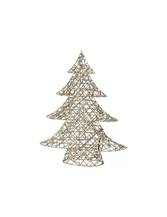 Albero Micro LED Oro Kaemingk H60 cm –...