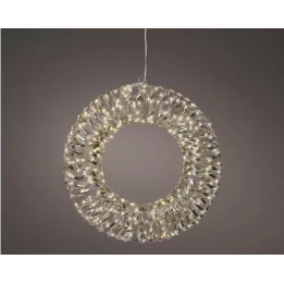 Kaemingk Ghirlanda oro con micro LED lampeggianti Ø 38 cm