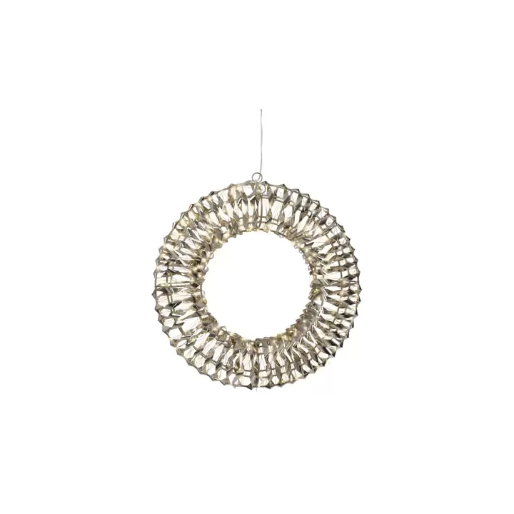 Kaemingk Ghirlanda oro con micro LED lampeggianti Ø 38 cm