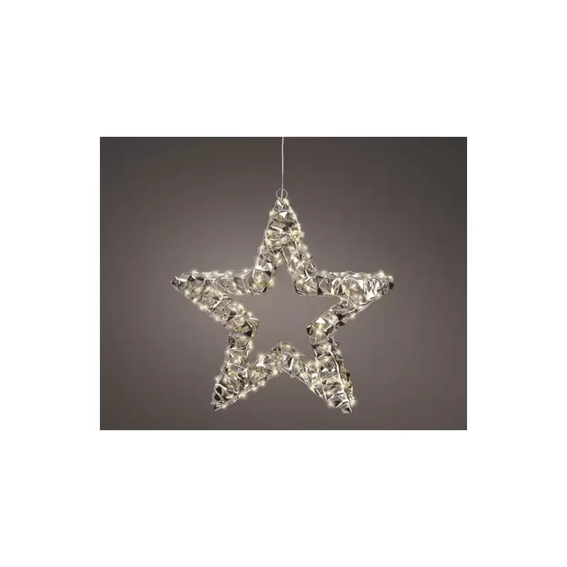 Stella Micro LED Ø38 cm Oro – Decorazione Natalizia | Kaemingk