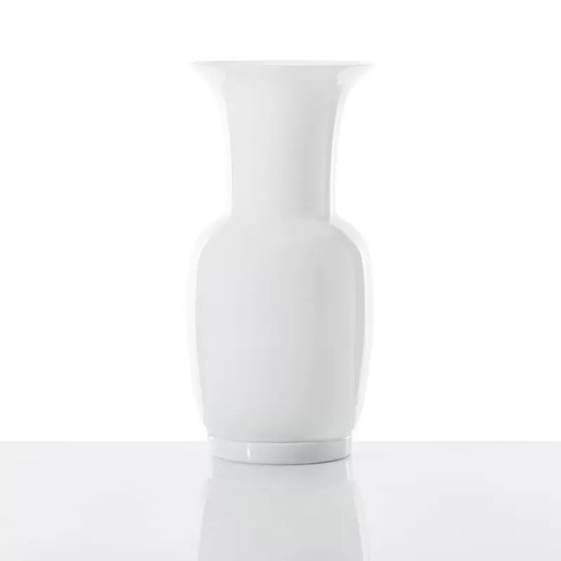 Vaso OPALINO Rosso di Venini – Vetro di Murano...