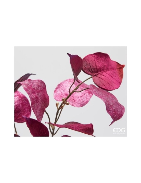 Ramo Ficus Bordeaux in Velluto EDG 80cm