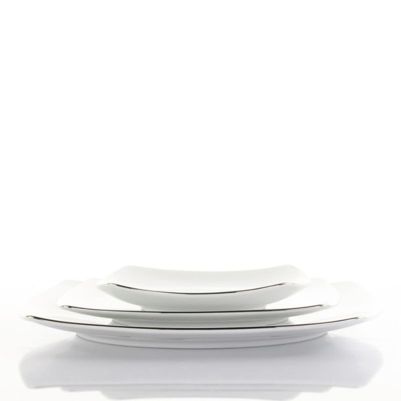 Servizio Tavola 40 Pezzi "Square Platinum Line"...
