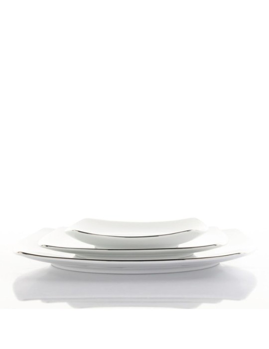Servizio Tavola 40 Pezzi "Square Platinum Line"...