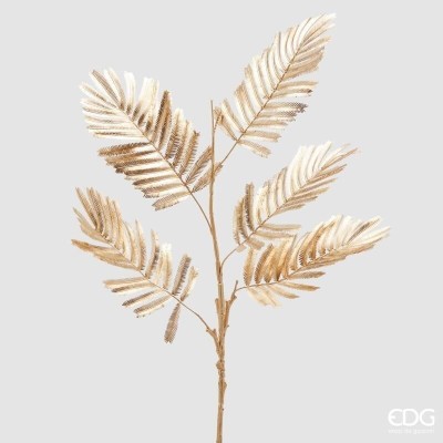 Ramo Felce Metallica Oro 102 cm – EDG Home Decor