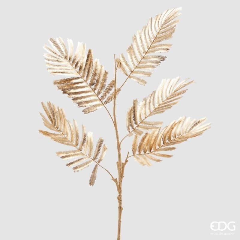 Ramo Felce Metallica Oro 102 cm – EDG Home Decor