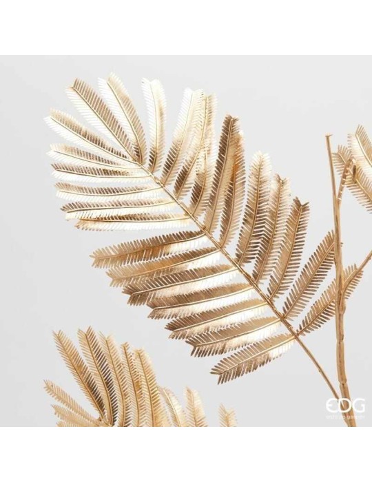 Ramo Felce Metallica Oro 102 cm – EDG Home Decor