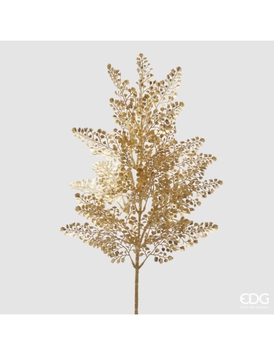 Ramo Felce Capelvenere Oro 65 cm – EDG Decorazioni Eleganti