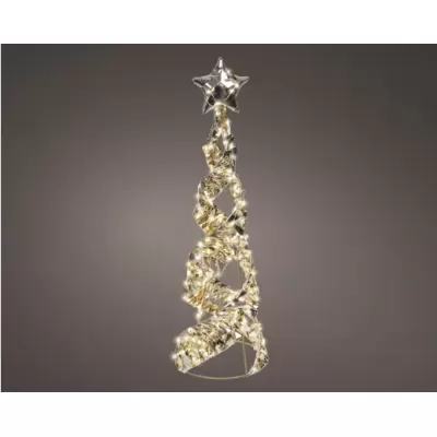 Cono micro LED con stella – 100 cm – Kaemingk