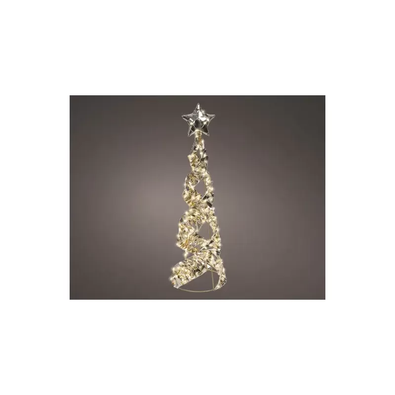 Cono micro LED con stella – 100 cm – Kaemingk