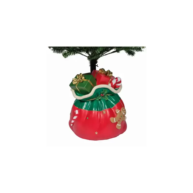 Base Albero Sacco con Doni Rosso – Kaemingk