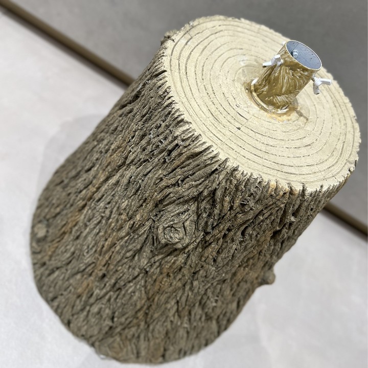 Kaemingk Tronco di pino decorativo effetto legno 41 cm