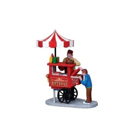 Lemax Hot Dog Cart 12932 carretto degli hot dog