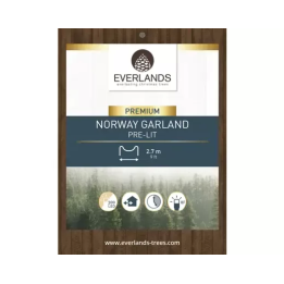 Kaemingk Ghirlanda Norway con 300 micro LED lunga 270 cm