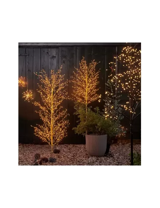 Albero Micro LED Oro da Esterno – Kaemingk