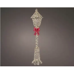 Kaemingk Lanterna con micro LED oro alta 150 cm