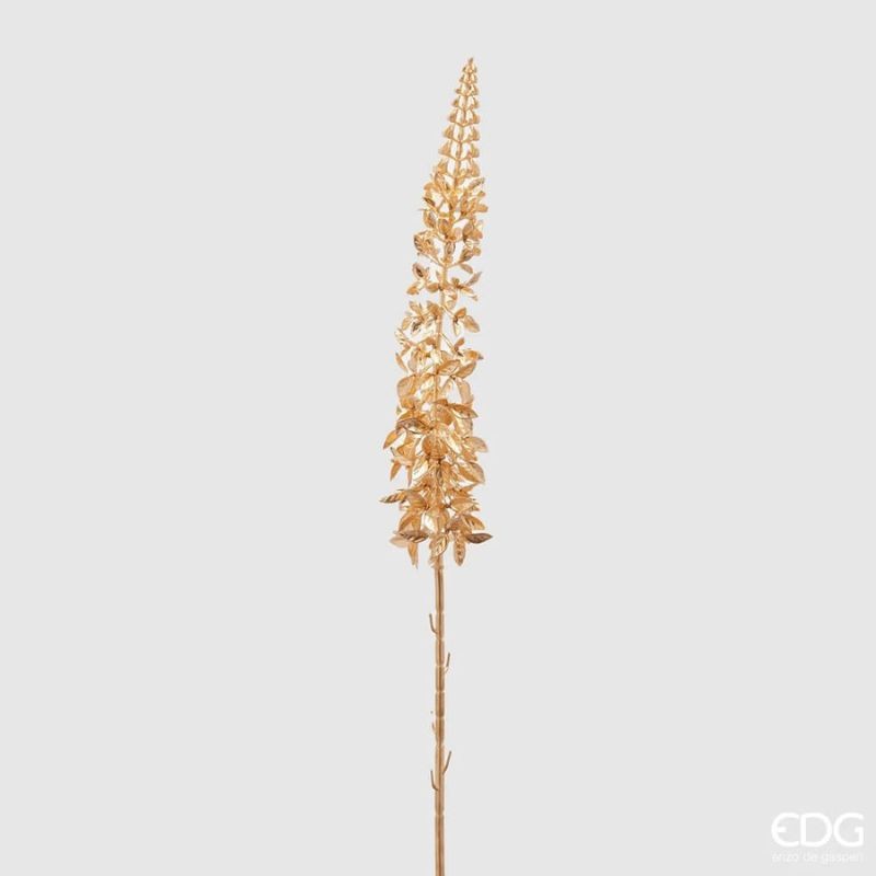 Enzo De Gasperi Ramo Eremurus Decorativo Oro – H106 cm
