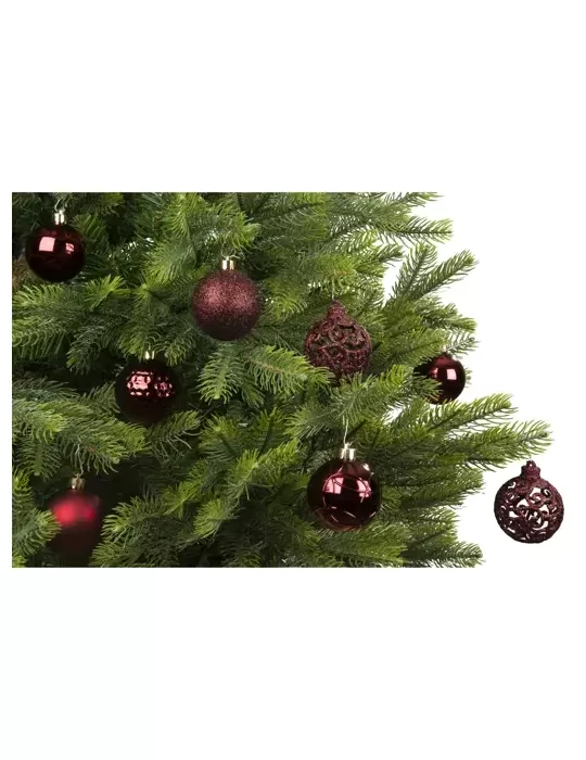 Set 37 Palline Natalizie Assortite Sangue di...