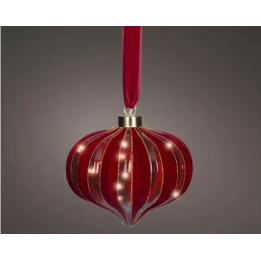 Kaemingk Sfera luminosa a cipolla 100 micro LED Ø 20 cm