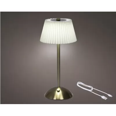 Lampada LED Ricaricabile di Kaemingk – Da Tavolo, Crema e...