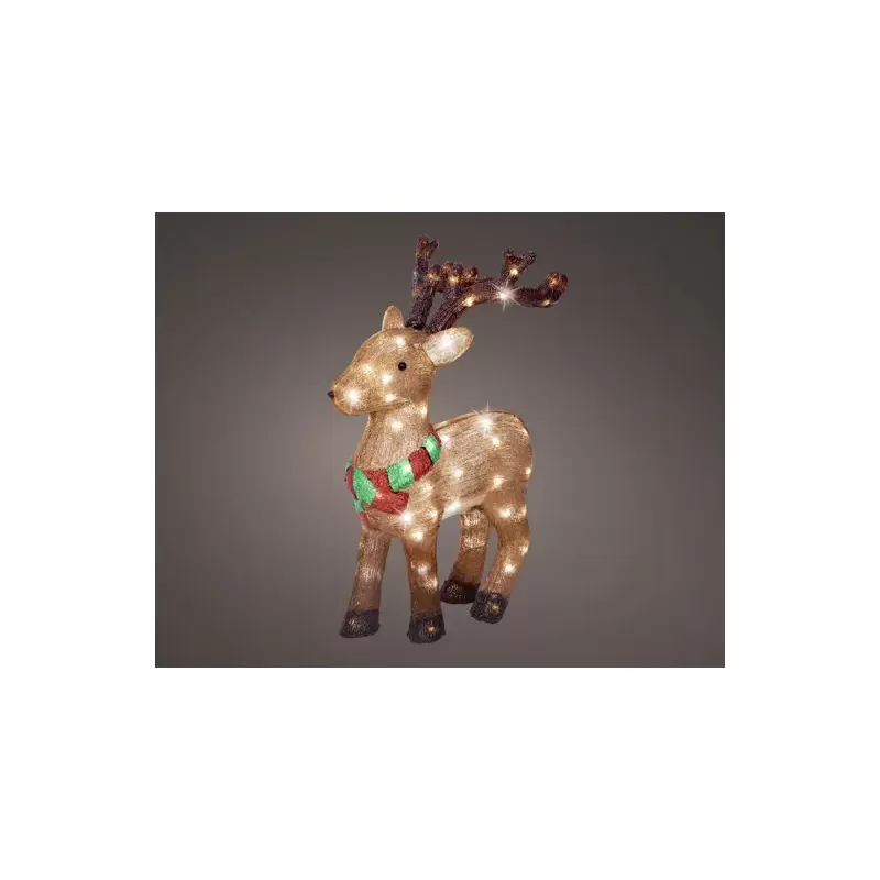 Renna LED di Kaemingk – Decorazione Natalizia...