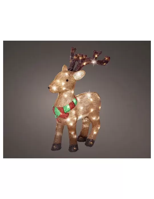 Renna LED di Kaemingk – Decorazione Natalizia...