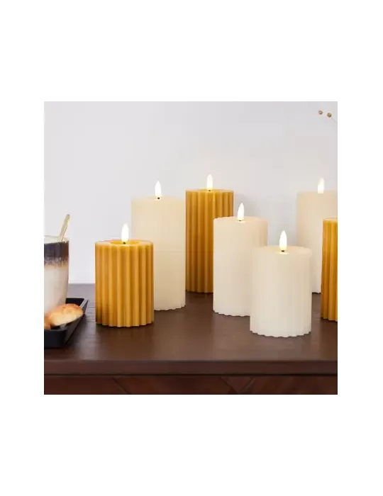 Candela LED Intagliata – Kaemingk