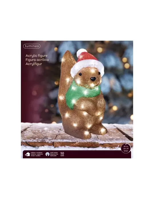 Scoiattolo LED Kaemingk in acrilico – 50 LED...