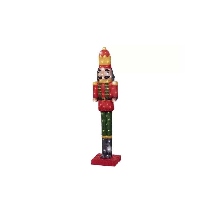 Kaemingk Schiaccianoci luminoso 120 LED alto 106 cm
