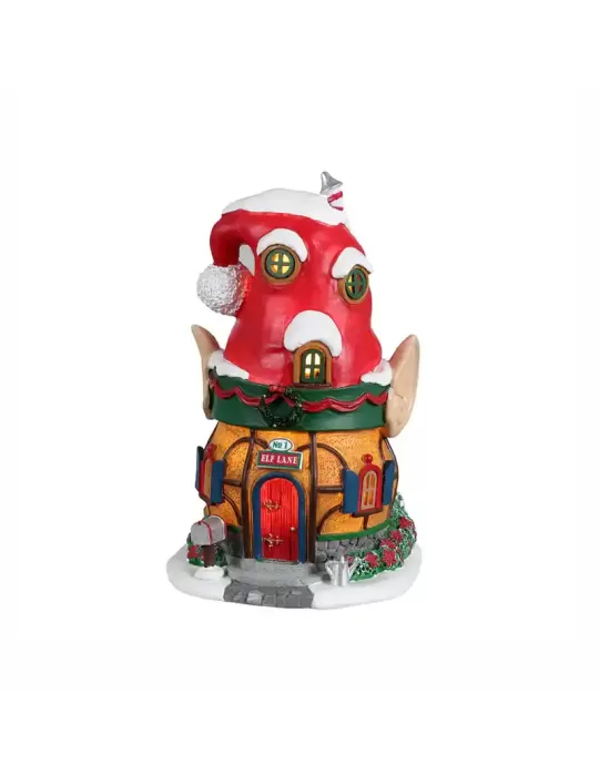 Lemax No.1 Elf Lane – Miniatura Natalizia con Adattatore AC