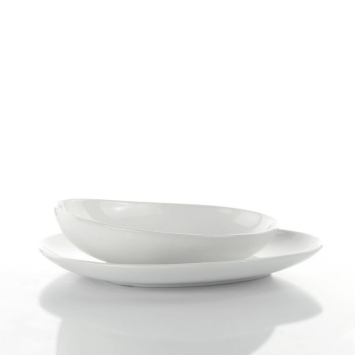 Weissestal Servizio di piatti Aqua Weiss 18 pezzi